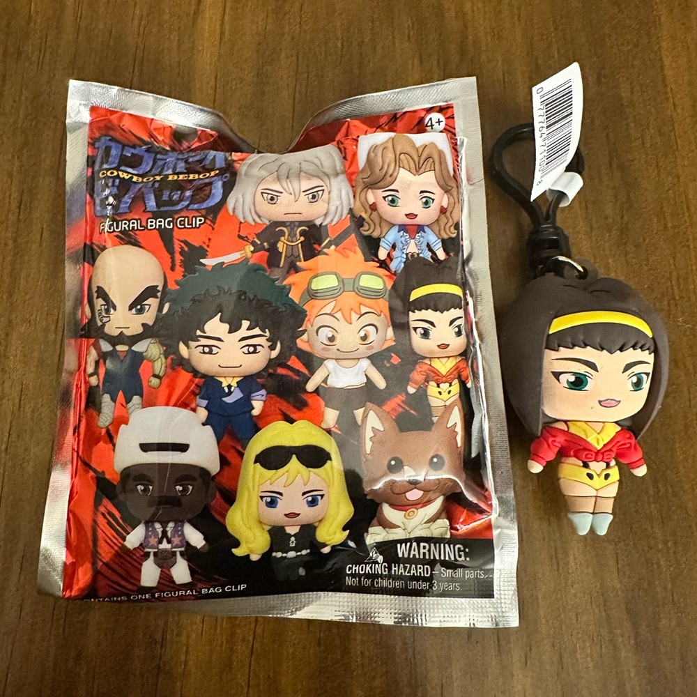 Cowboy Bebop Faye Valentine Figural Bag Clip